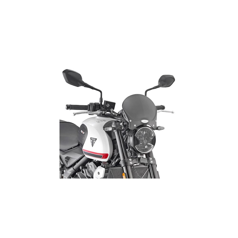 GIVI 100ALB Cupolino Race Cafe in alluminio nero per TRIUMPH TRIDENT 660 2021 / 2023