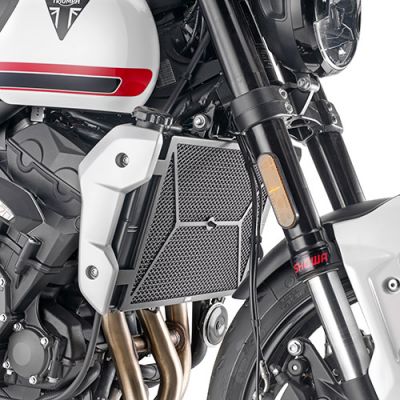 GIVI PR6419 Protezione specifica per radiatore in acciaio inox verniciato nero per TRIUMPH TRIDENT 660 2021 / 2023