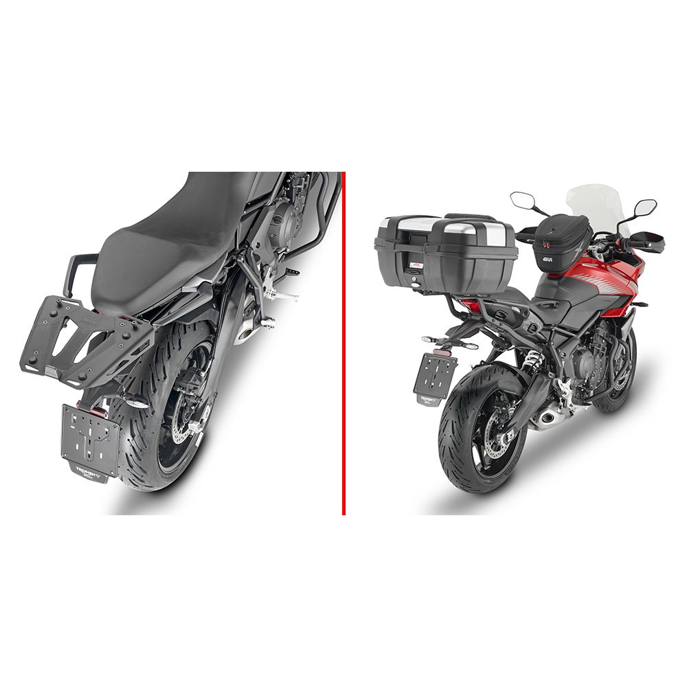 GIVI 6421FZ Attacco posteriore per bauletto MONOKEY - MONOLOCK per Triumph TIGER SPORT 660 2022 / 2023