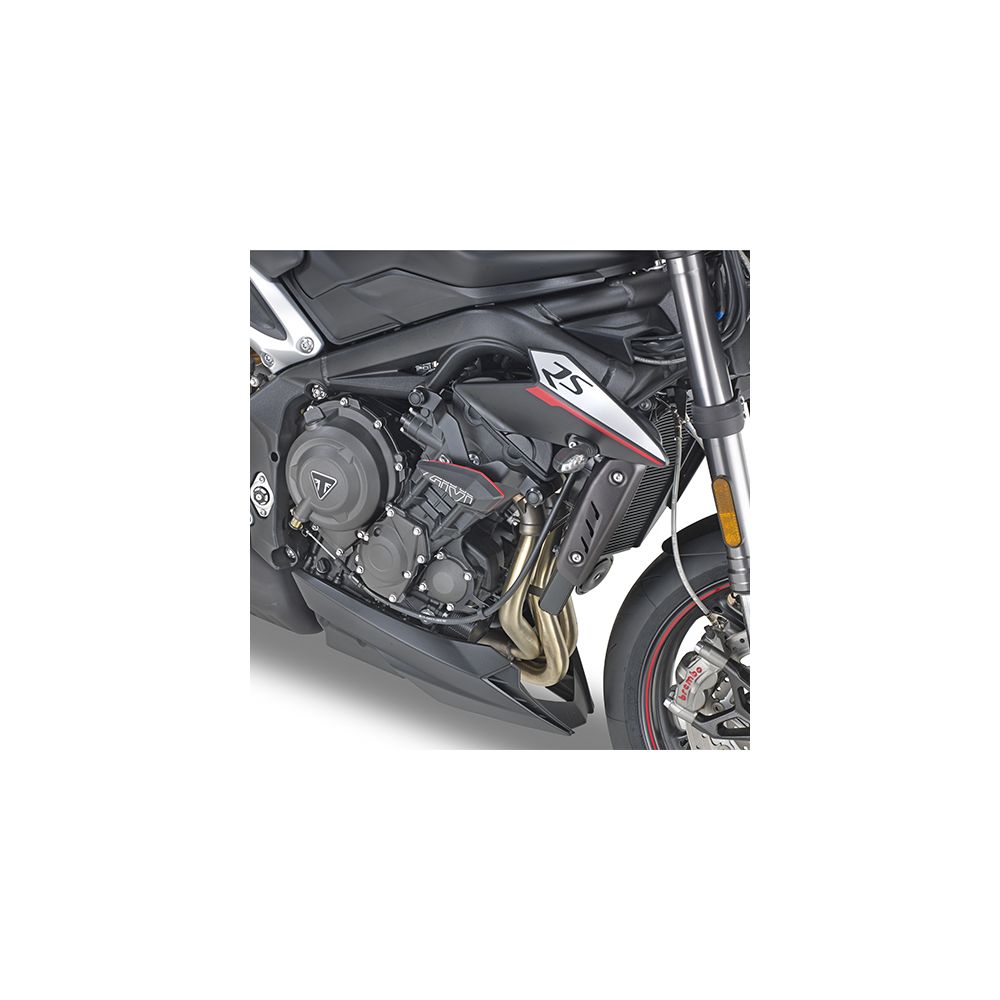 GIVI SLD6412KIT kit coppia SLIDER paratelaio con attacchi per TRIUMPH STREET TRIPLE 765 2017 / 2020