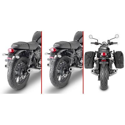 GIVI TR6407 Telaietti REMOVE-X sgancio rapido per borse soffici laterali per TRIUMPH