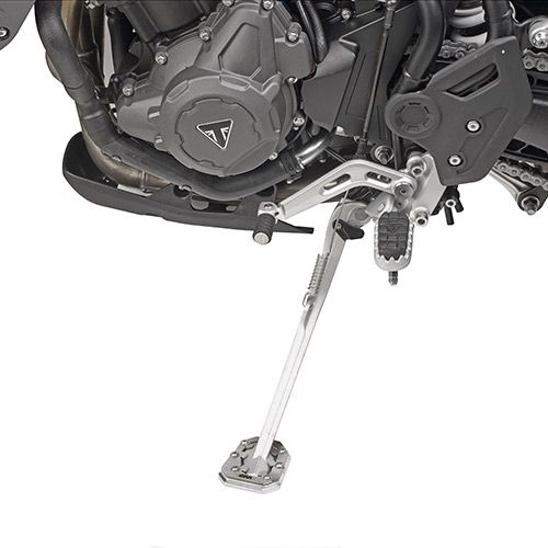 GIVI ES6415 Supporto per allargare superficie appoggio cavalletto laterale originale per TRIUMPH TIGER 900 2020 / 2024