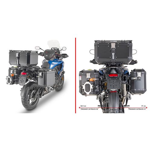 GIVI PLO6422CAM Portavaligie laterale PL ONE-FIT per valigie MONOKEY CAM-SIDE Trekker Outback