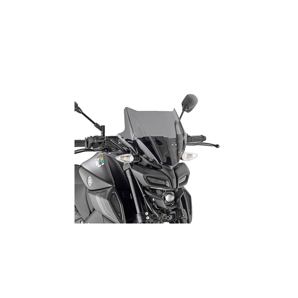 GIVI 2166A Cupolino fumé con attacchi per YAMAHA MT-125 2020 / 2023