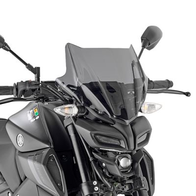 GIVI 2166A Cupolino fumé con attacchi per YAMAHA MT-125 2020 / 2023