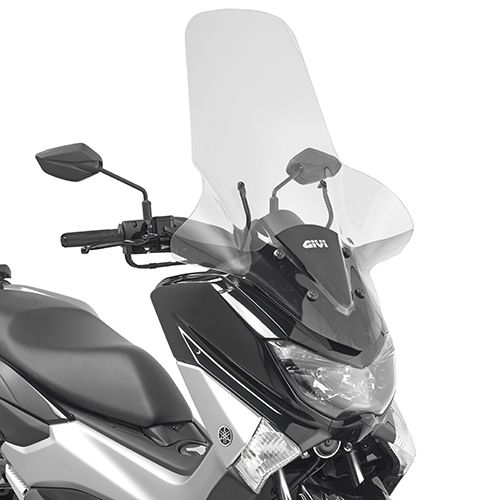 GIVI 2123DT Parabrezza trasparente con attacchi per YAMAHA N-MAX 125 / 155 2015 / 2020