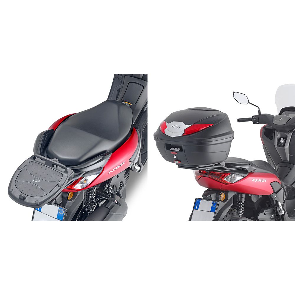 GIVI SR2153 Attacco posteriore per bauletto MONOLOCK per YAMAHA N-MAX 125 / 155 2021 / 2023