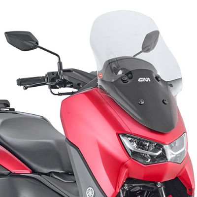 GIVI 2153DT Parabrezza trasparente con attacchi per YAMAHA N-MAX 125 / 155 2021 / 2023