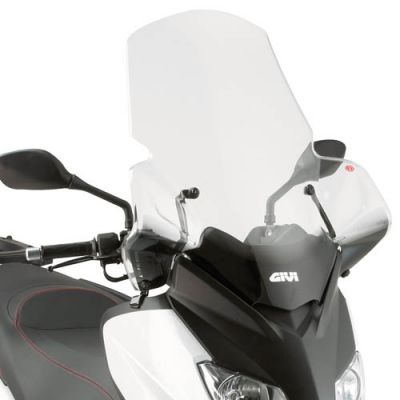 GIVI 446DT Parabrezza trasparente con attacchi per YAMAHA X-MAX 125 / 250 2010 / 2013