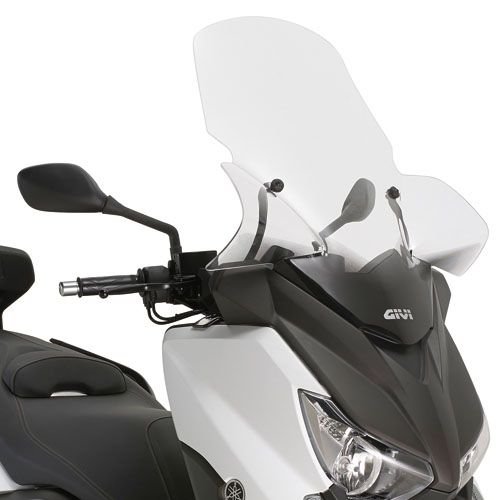 GIVI 2111DT  Parabrezza trasparente con attacchi per YAMAHA X-MAX 125 / 250 2014 / 2017 - X-MAX 400 2013 / 2016