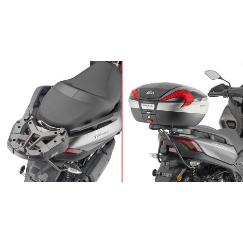 GIVI SR2149 Attacco posteriore per bauletto MONOKEY - MONOLOCK per YAMAHA X-MAX 125 18/22 - X-MAX 300 17/22 - TRICITY 300 20/23