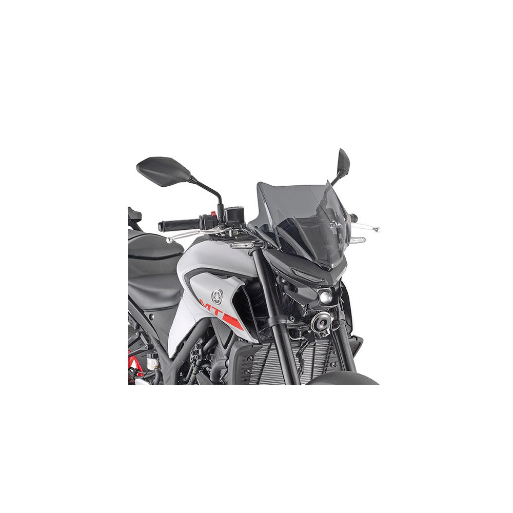 GIVI 4128S Cupolino fumé con attacchi per YAMAHA MT-03 321 2020 / 2023