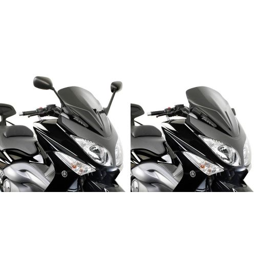 GIVI D442B Parabrezza basso sportivo nero lucido per YAMAHA T-MAX 500 2008 / 2011