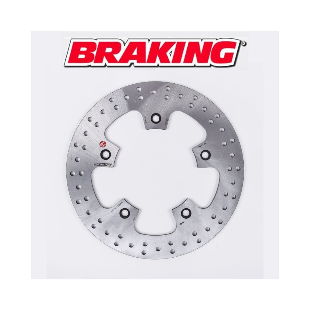 BRAKING RF8512 Disco Freno Posteriore tondo fisso R-FIX per YAMAHA T-MAX 530 2012 / 2019 - T-MAX 560 2020 / 2023