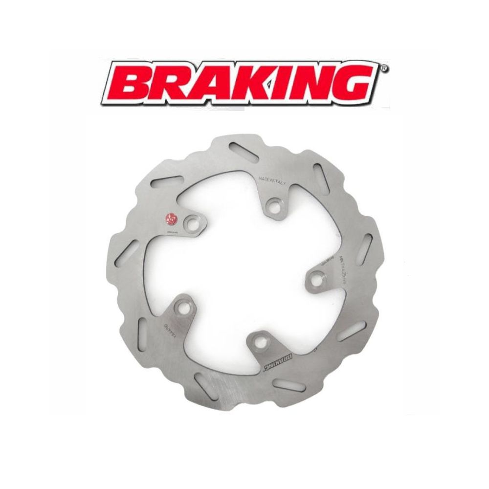 BRAKING YA44RID Disco Freno Posteriore Wave Fisso W-FIX