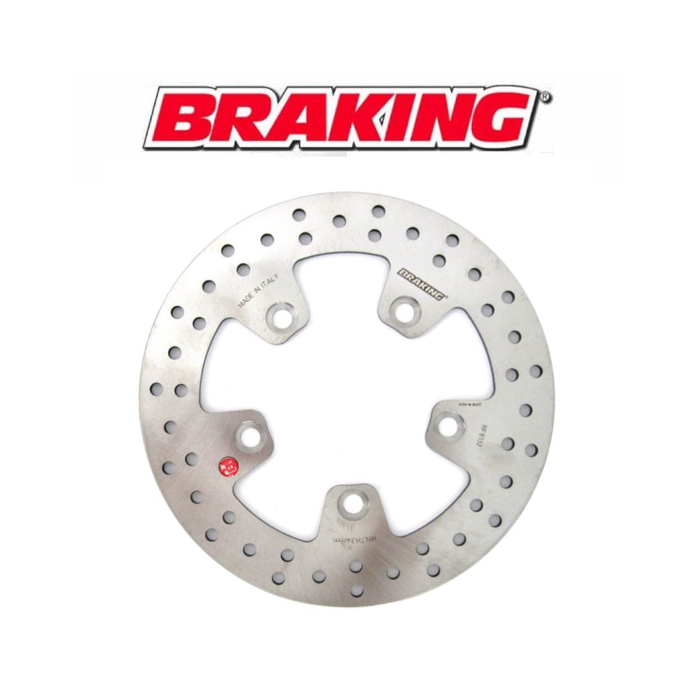 BRAKING RF7549 Disco Freno Posteriore tondo fisso R-FIX