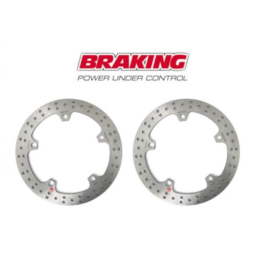 BRAKING RH7003 2 Dischi Freno Anteriore Tondo Flottante R-FLO