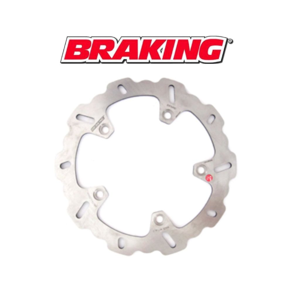 BRAKING BW06RID Disco Freno Posteriore Wave Fisso W-FIX