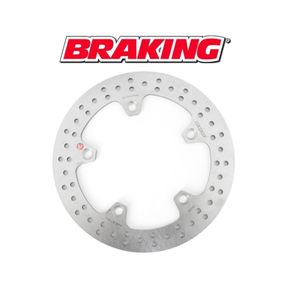 BRAKING BW06RI Disco Freno Posteriore tondo fisso R-FIX