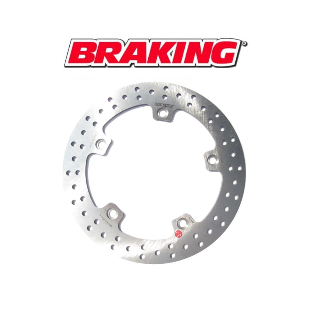 BRAKING RF8140 Disco Freno Posteriore tondo fisso R-FIX