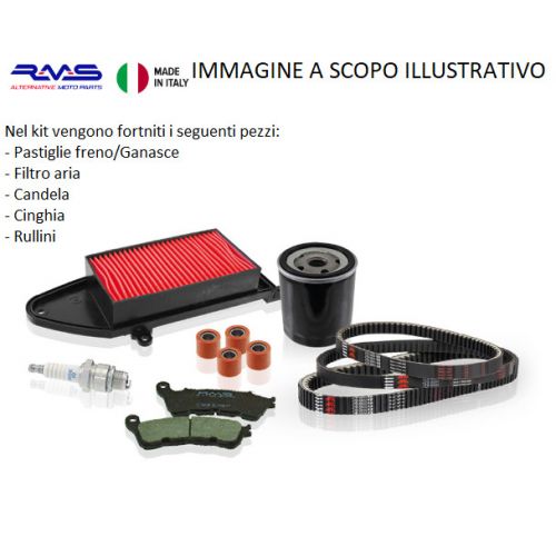 Kit tagliando revisione per HONDA SH 125 2002 / 2008