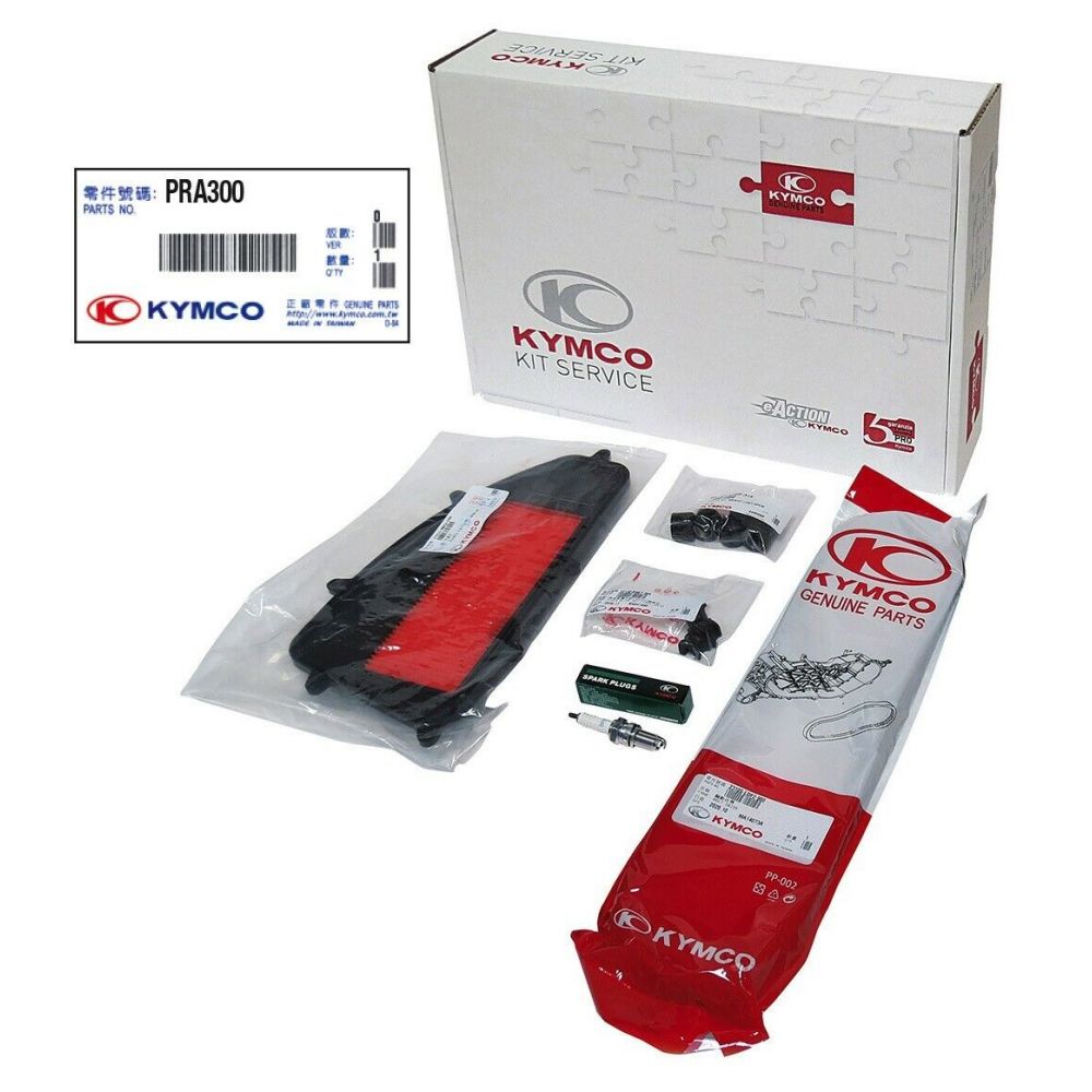 Kit tagliando revisione originale per KYMCO AGILITY 300 I R16 ABS 2019 2020