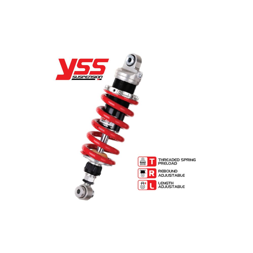 YSS MZ456-330TRL-76-85 Mono Ammortizzatore posteriore a Gas