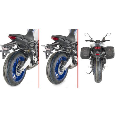 GIVI TR2156 Telaietti REMOVE-X  sgancio rapido borse soffici laterali per YAMAHA MT-09 / SP 2021 / 2023