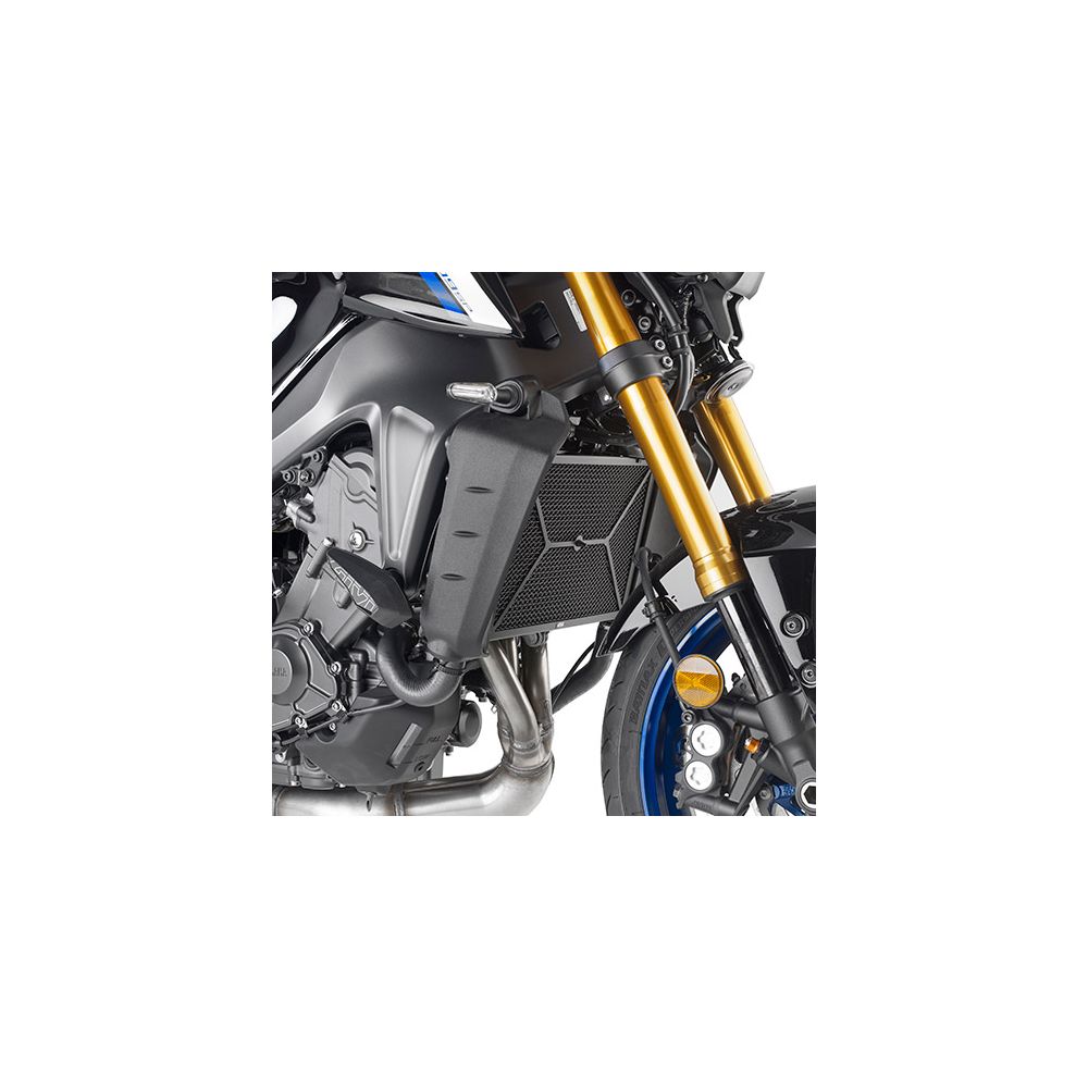 GIVI PR2156 Protezione per radiatore in acciaio verniciato nero per YAMAHA MT-09 / SP 2021 / 2023 - TRACER 9 / GT 2021 / 2024