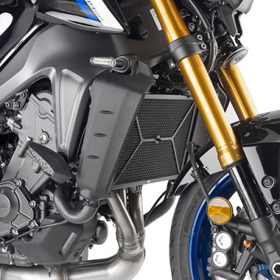 GIVI PR2156 Protezione per radiatore in acciaio verniciato nero per YAMAHA MT-09 / SP 2021 / 2023 - TRACER 9 / GT 2021 / 2024