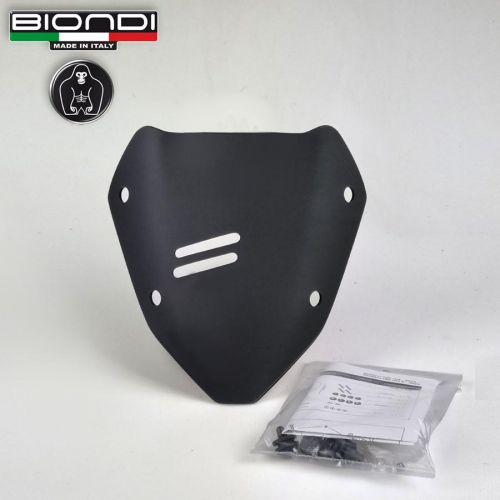 BIONDI 8010479 Cupolino Sport Nero satinato per BENELLI TRK 702 - TRK 702 X 2023 / 2024