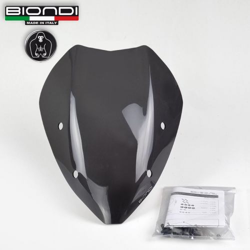 BIONDI 8010480 Cupolino Touring Fumé Scuro per BENELLI TRK 702 - TRK 702 X 2023 / 2024