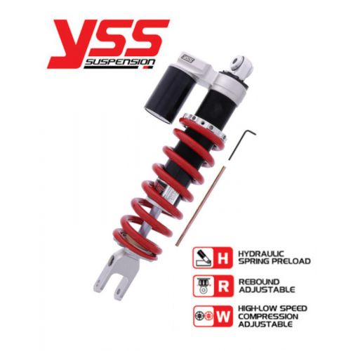 YSS MG456-395HRW-27-858 Mono Ammortizzatore Posteriore a Gas con serbatoio