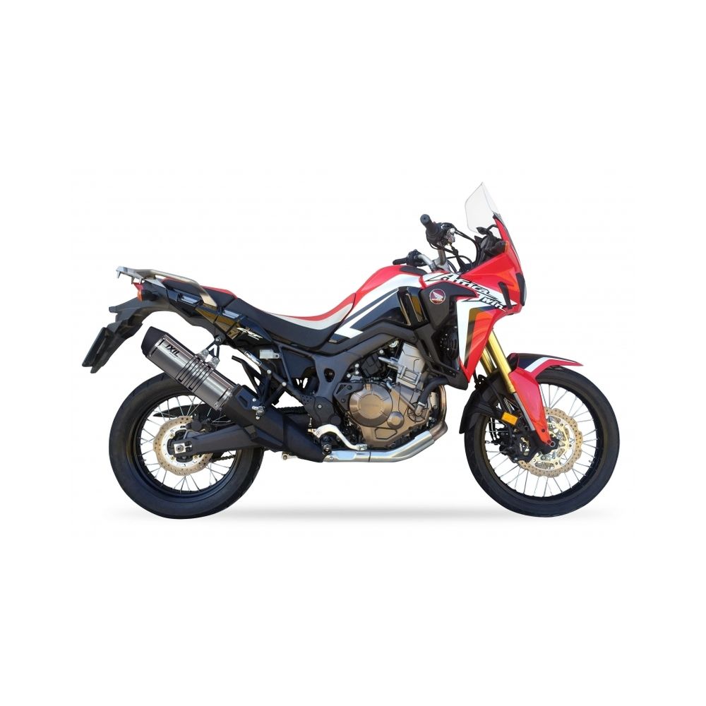 Silenziatore IXIL HEXOVAL XTREM EVOLUTION per HONDA AFRICA TWIN 1000 2016 / 2019