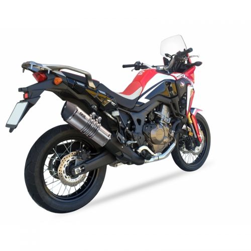 Silenziatore IXIL HEXOVAL XTREM EVOLUTION per HONDA AFRICA TWIN 1000 2016 / 2019