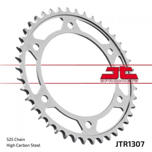 JT JTR1307.42 Corona in acciaio passo 525 denti 42