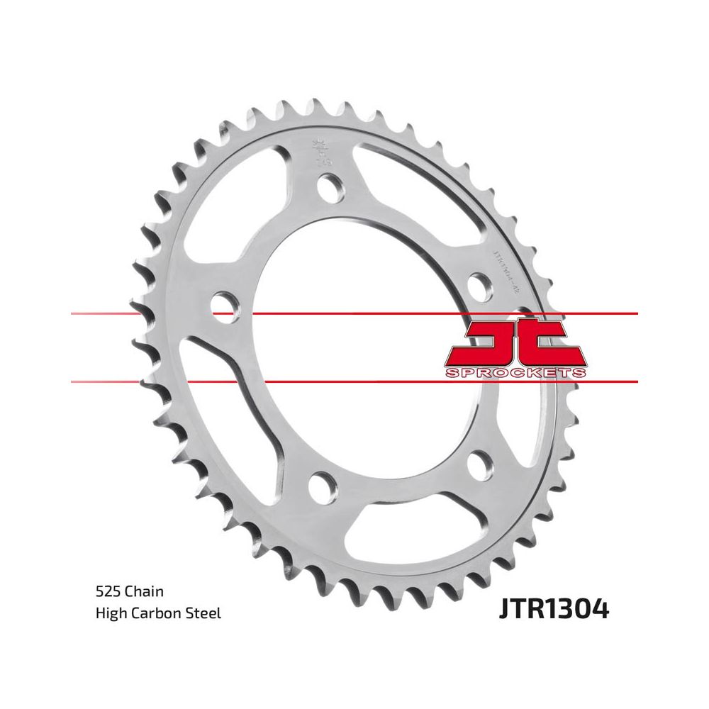 JT JTR1304.42 Corona in acciaio passo 525 denti 42