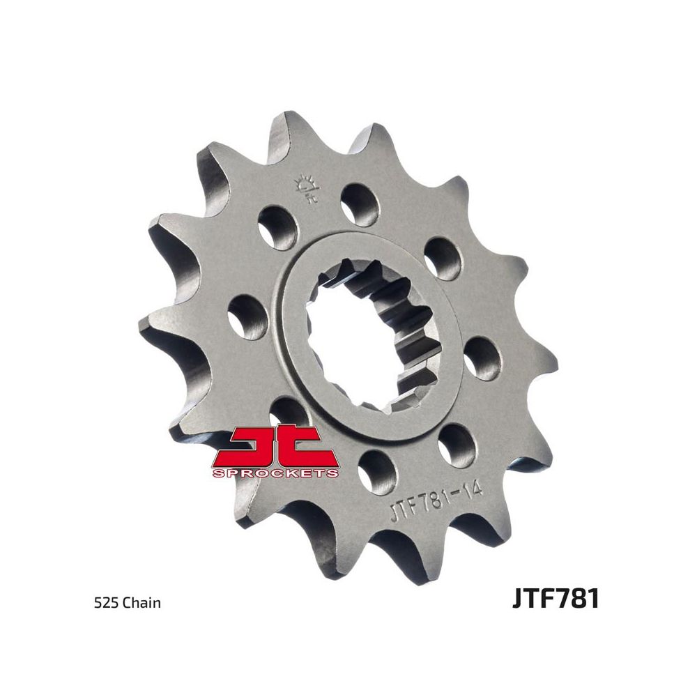 JT JTF781.14 Pignone in acciaio passo 525 denti 14