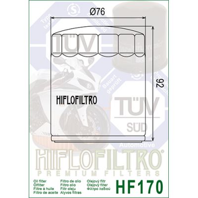 HIFLO FILTRO OLIO HF170