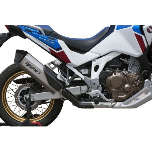 Silenziatore HP CORSE SPS CARBON INOX per HONDA AFRICA TWIN 1100 2020 / 2023