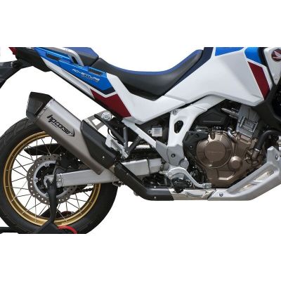 Silenziatore HP CORSE SPS CARBON INOX per HONDA AFRICA TWIN 1100 2020 / 2023