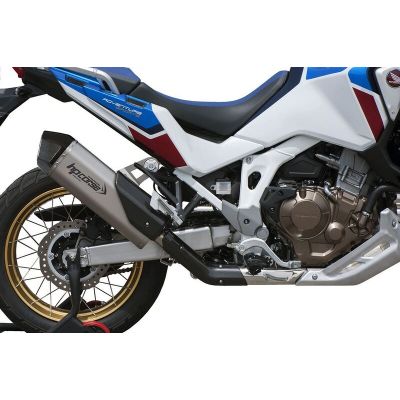 Silenziatore HP CORSE SPS CARBON Titanio per HONDA AFRICA TWIN 1100 2020 / 2023