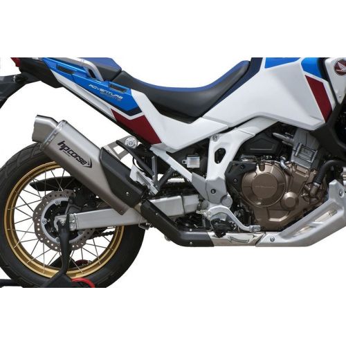 Silenziatore HP CORSE 4-Track INOX per HONDA AFRICA TWIN 1100 2020 / 2023