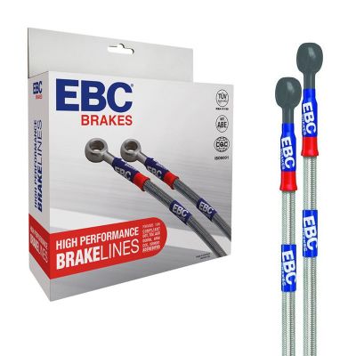 EBC BLM2153-4R Tubi freno posteriore intrecciati in acciaio inossidabile