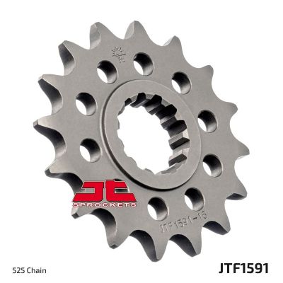 JT JTF1591.16 Pignone in acciaio passo 525 denti 16