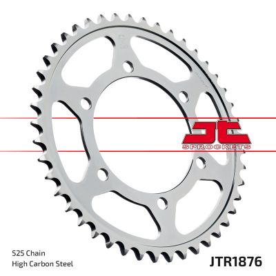 JT JTR1876.46 Corona in acciaio passo 525 denti 46