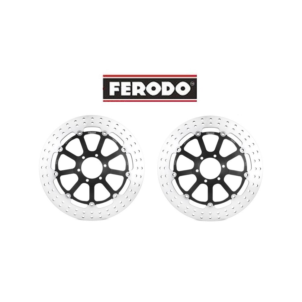 FERODO FMD0111RX Kit 2 Dischi Freno Anteriore Flottante Tondo