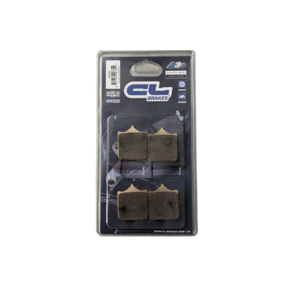 CL BRAKES 1033A3+ Pastiglie Freno Anteriore Sinterizzate