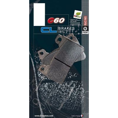 CL BRAKES 2539C60 Pastiglie Freno Anteriore Schermo ceramico