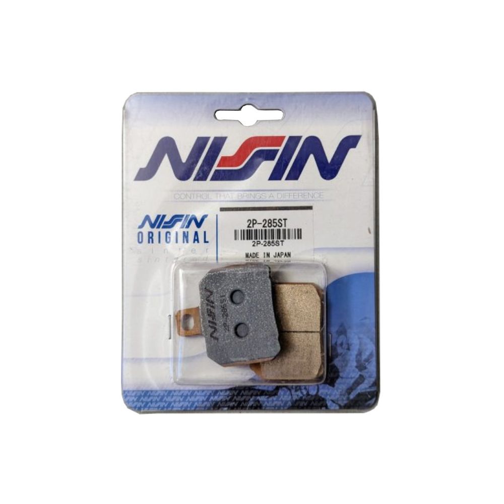 NISSIN 2P285ST Coppia Pastiglie Freno posteriore sinterizzate